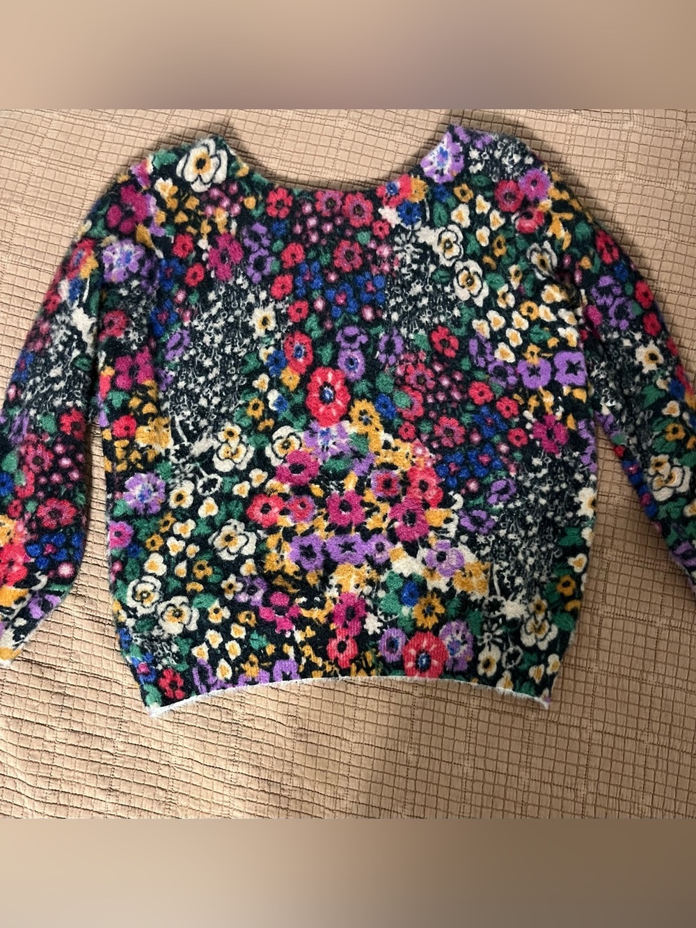 Floral Multicolor Sweater - Women's